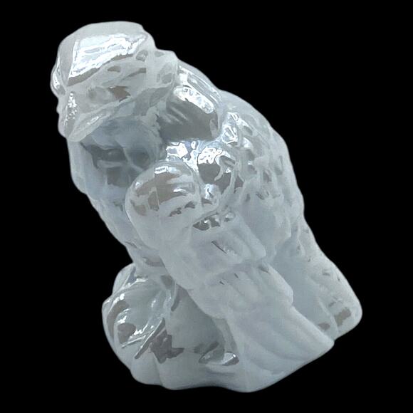 Boyds Glass Bernie the Eagle Figurine 1992 Columbus White Carnival - B465 - Picture 10 of 13